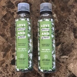 Beauty hair spray powdered by air two types